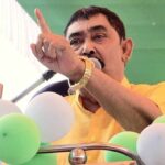 বীরভূমের জনসভা থেকে বিজেপিকে তীব্র আক্রমণ অনুব্রত মণ্ডলের, তৃণমূলে যোগ দিলেন ১০০ সিপিএম কর্মী।